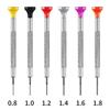A95D-6PCS Precision Steel Screwdrivers Mobile Phone Watch Repair Tool Kit Strap Removal Cover Opener Flat Screwdriver Tools
