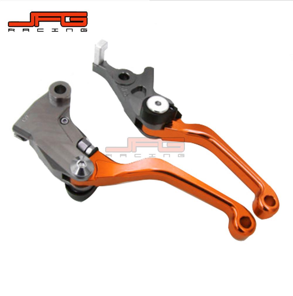 CNC Aluminum Bull Horn Brake & Clutch Lever for KLX125/150/250 Off-Road Motorcycles