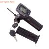 Y4UA Motorbike Pace Regulation Grip Live LCD Display Slope Power Increase ABS