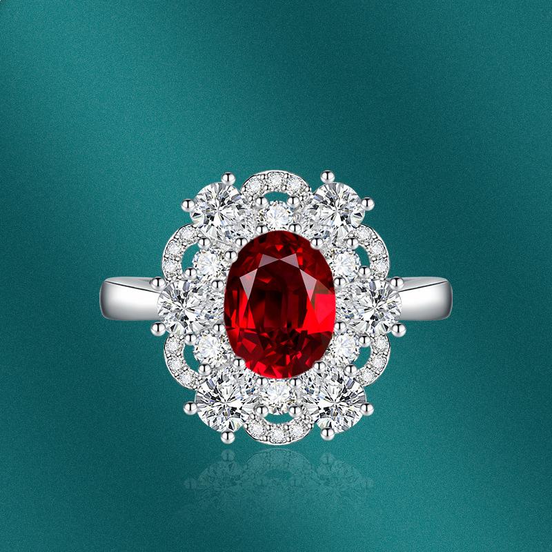 BELLA BOX Classic Opening Resizable Rings For Women Zircon Engagement Party Fine Jewelry Gift