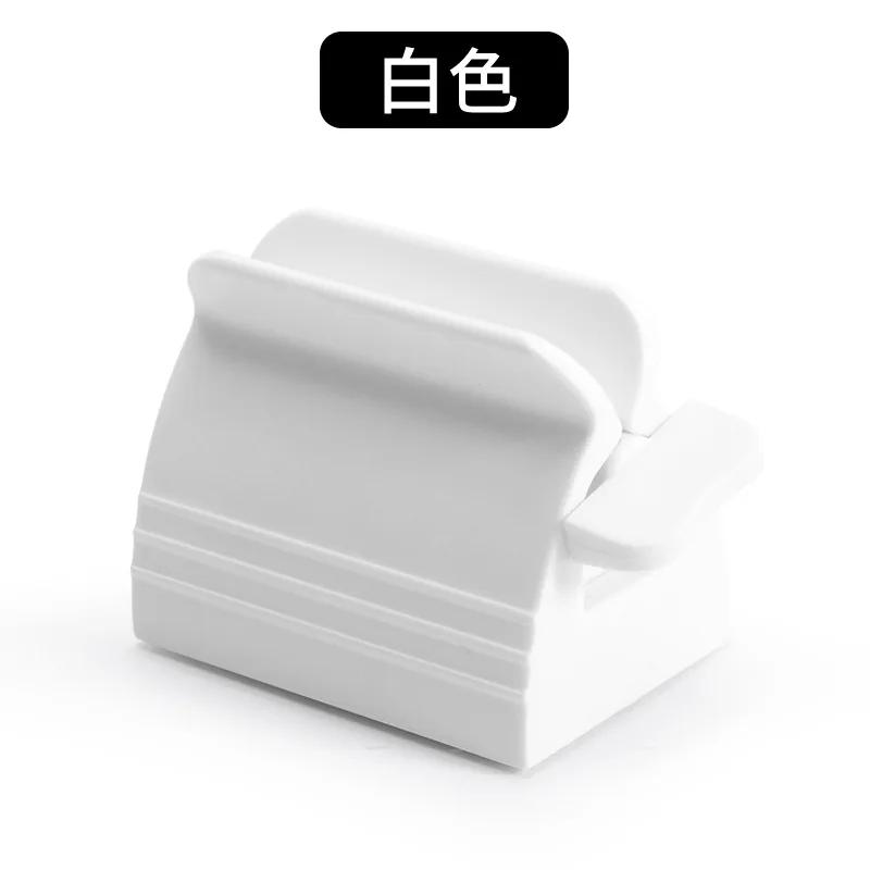 

1шт многофункциональный дозатор зубной пасты очиститель для лица выдавливатель зажимы вращающийся выдавливатель зубной пасты тюбик аксессуары для ванной комнаты белый