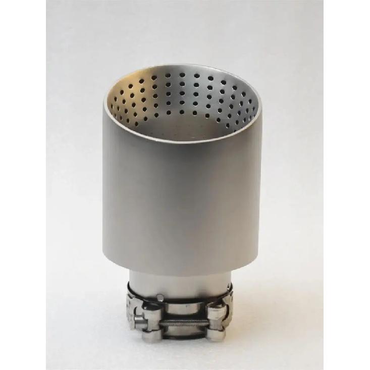 1piece of 304 Stainless Steel 2inch2.5inch3inch Muffler Tailpipe or Car Modified Exhaust Pipe, Single Sandblasted Beveled Edge
