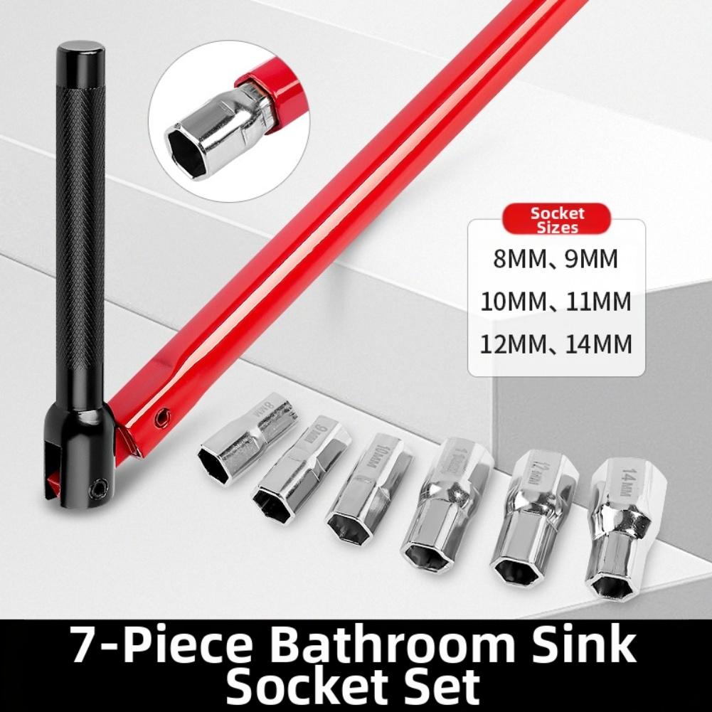 

Sink Wrench Set Valve Removal Water Pipe Wrench Tools For Plumbing Repair Installation Sink Accessories China Mainland