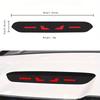 New Car High Brake Light Sticker Rear Brake Light Decorative Sticker Luminous Brake Decorative Cover Devil Eye
