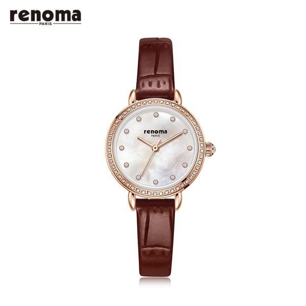 RENOMA RE2302 Damen-Lederarmbanduhr + Mesh-Armband Giveaway, koreanische beliebte Uhren
