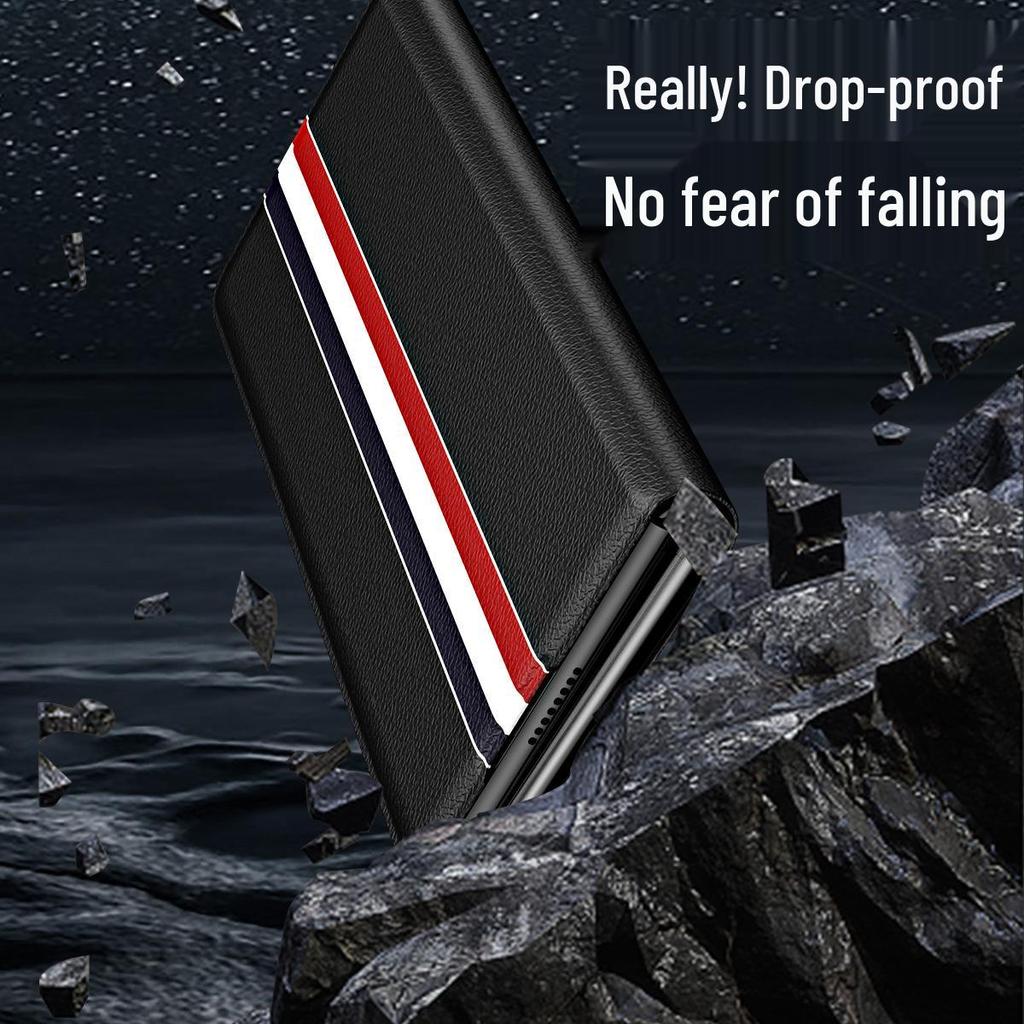 Samsung Z Fold5/Z Fold4 Business Leather Card Slot Case