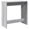 VidaXL Table de bar sonoma gris 102x50x103,5 cm bois d'ingénierie 854432