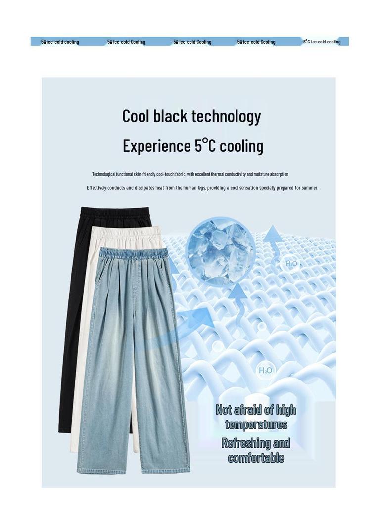 2025 New Women's High Waist Black Jeans - Petite, Casual, Slimming, Straight, or Wide Leg Options for Spring and Autumn.