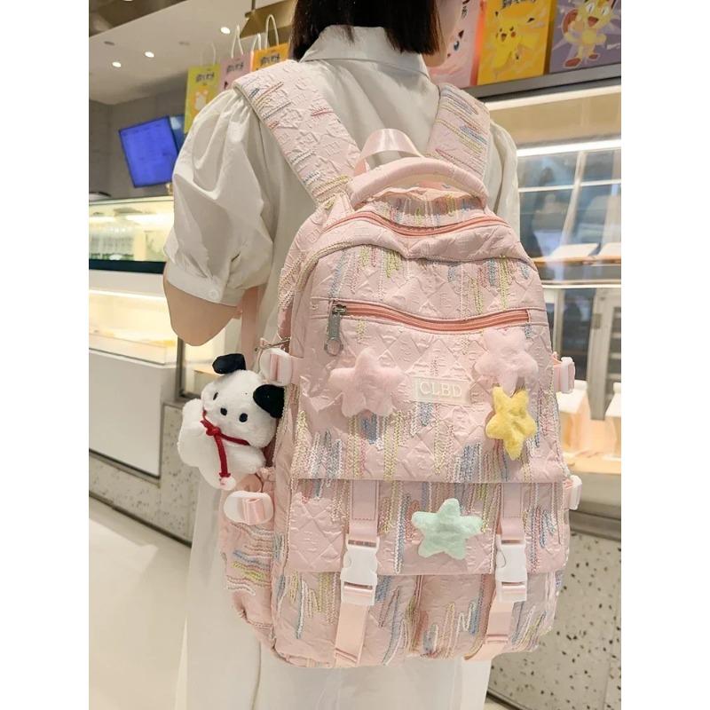 Маленький свежий школьный рюкзак Новые рюкзаки для мальчиков и девочек с высокой — фото 7