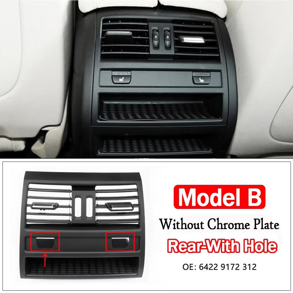 Car Front Row Wind Left Center Right Air Conditioning Vent Grill Outlet Panel For BMW F10 F11 F18 5 Series 2010-2017