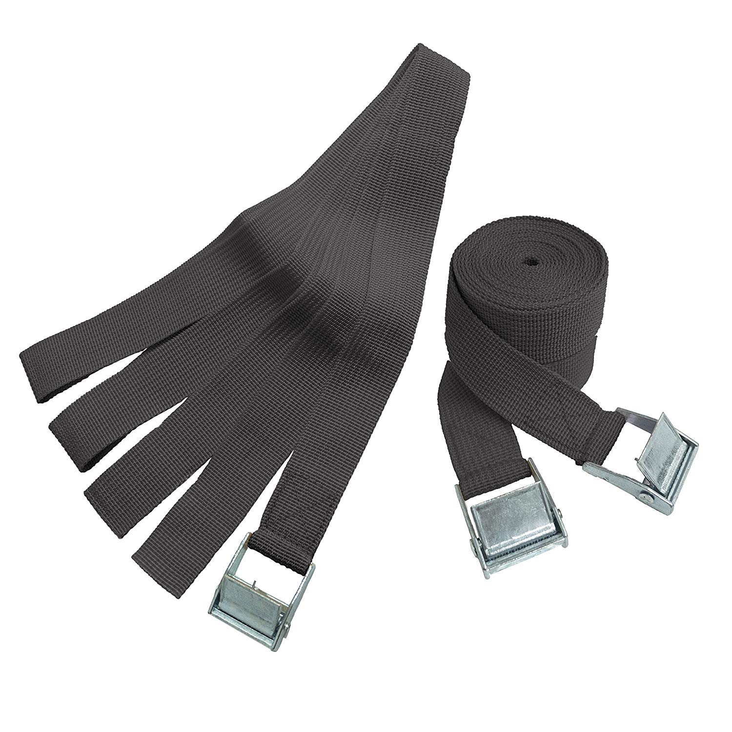 

simPLEISURE Qa300004b03n0 Ремінь для кріплення вантажу, Набір з 3 шт. (8 м), Ширина: 1.0 дюйми (25 8m (set of 3) чорний