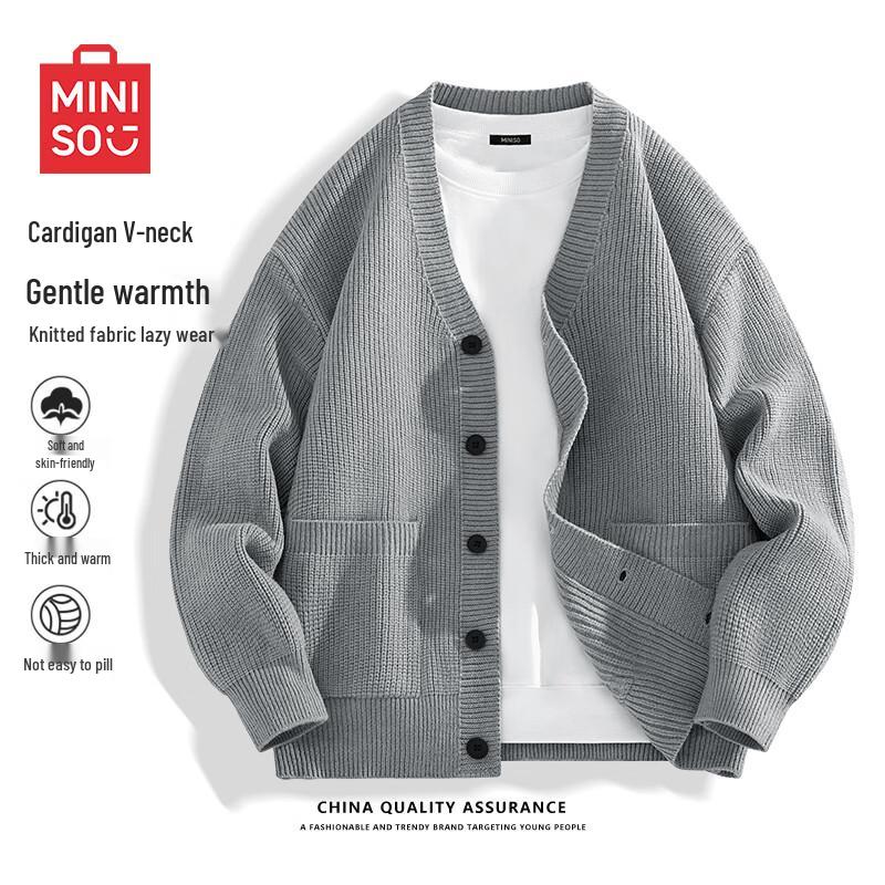 MINISO Men's Knit Sweaters & Cardigans