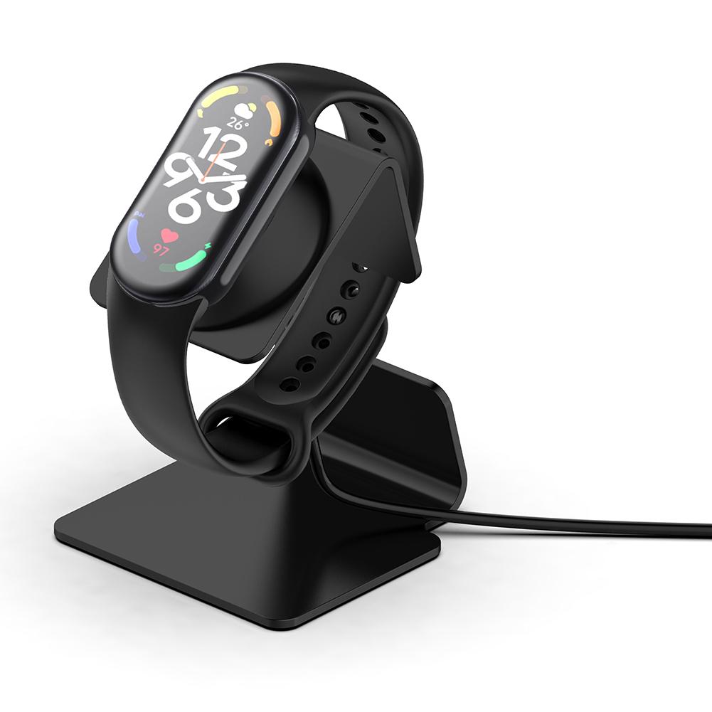 Držák na hodinky Stojanová základna Hliníková slitina Nabíjecí základna Úložný stojan Silikonová cívka na karty Lehký Bezpečnostní pro Xiaomi Mi Band 8
