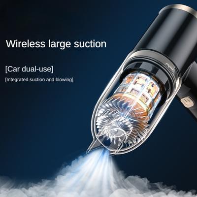 Car Wireless Charging Vacuum Cleaner Car Home Dual-purpose Special Vacuuming High-power Powerful Vacuum Cleaner