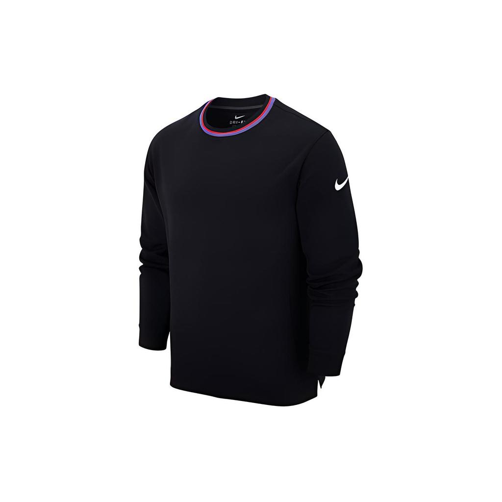 Nike Sweatshirts Men's Black Crew Neck Moderate Regular CZ2444-010