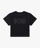 GOALSTUDIO Ws Track Goal Logo Crop Tee-Black