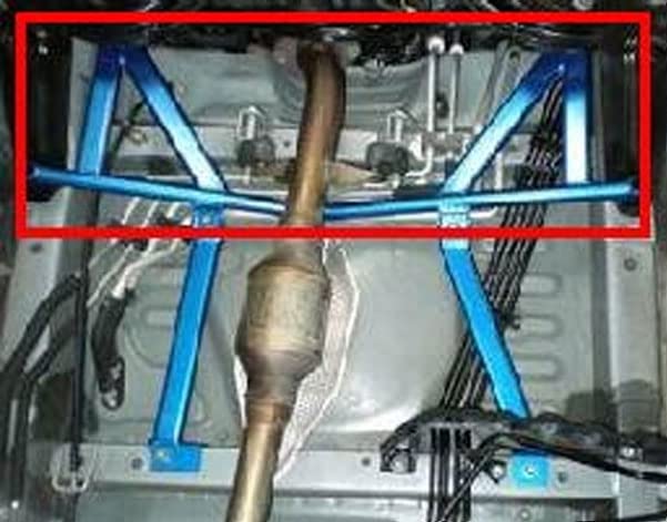 CUSCO Power Brace Floor for Toyota 815 492 C (for Center) Noah/Voxy