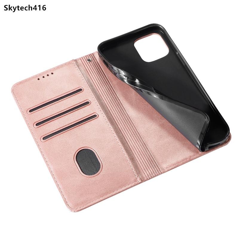 For OPPO Reno 7 8 9 10 11 11F 12 Pro Plus FS 12F 4G 5G Case Leather Phone Cover Casing Card Slot Wallet Holder Shockproof