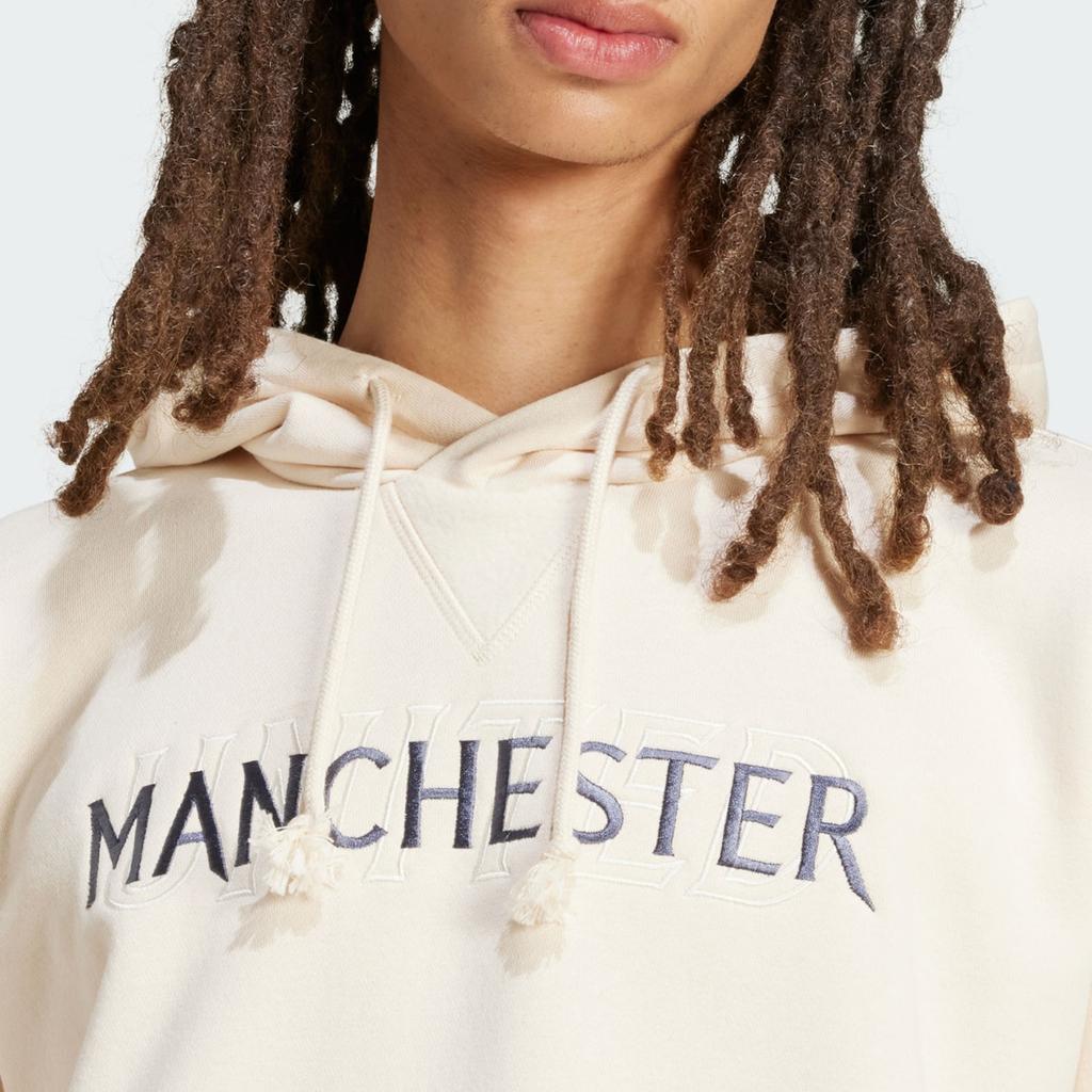 adidas Seasonal Hoodie Ecru Tint Men Streetwear IT4175