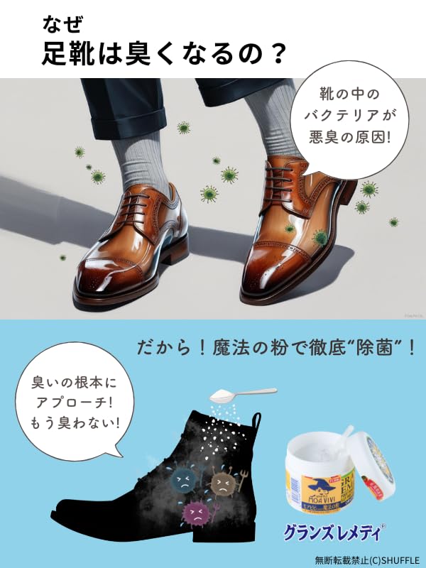 Remedy More Magic Powder Mentă Răcoroasă 50g Deodorant pentru Pantofi Gran's Bibi's