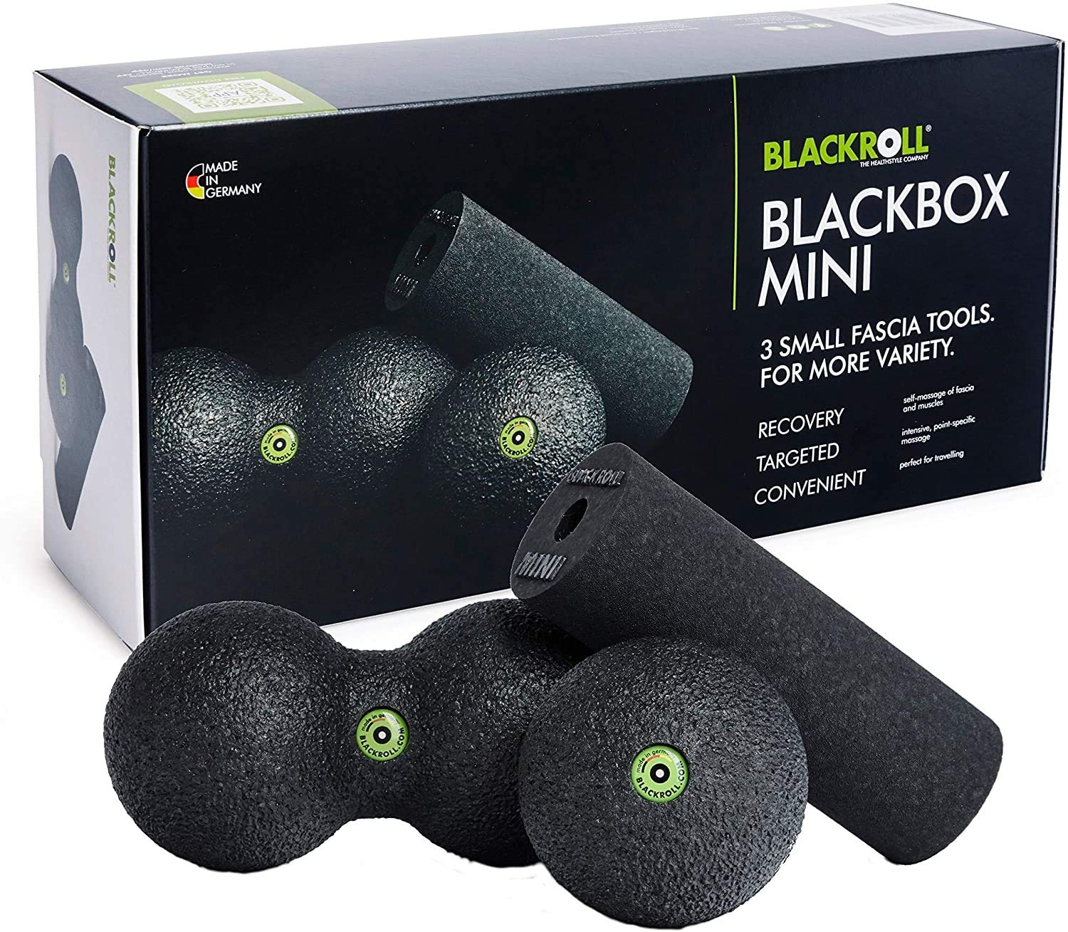 

Black Roll German Foam Roller Mini Set BLACKBOX MINI (Genuine Japanese Product)