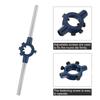 uxcell Round Die Stock Handle Wrench 20mm Adjustable Threading Die Wrench Handle Holder for Bolt Thread Bar Type Tool Metric Outer Diameter (0.79")