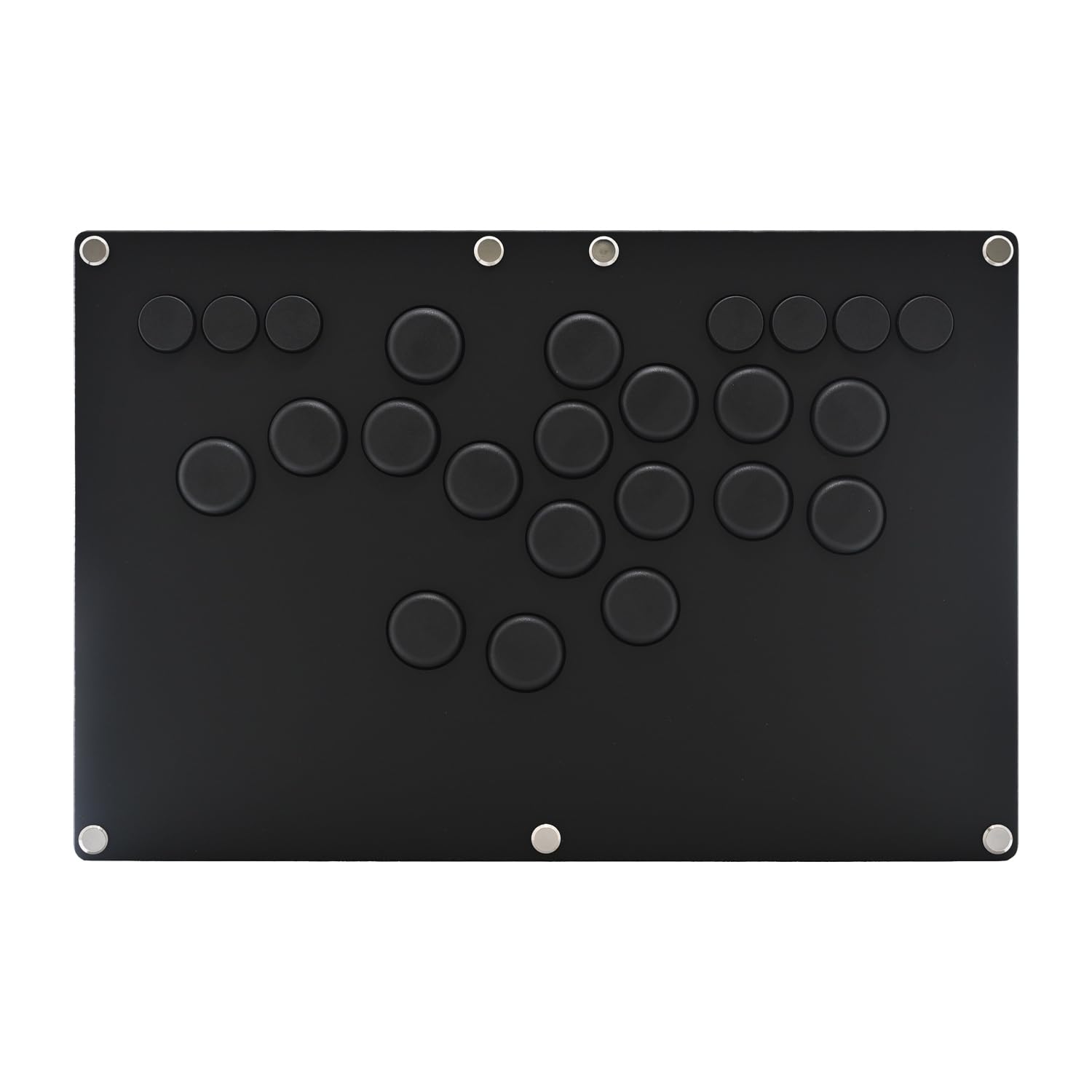 

Fightbox Fightbox B Pro Black Low-profile, quiet, leverless arcade controller 19 buttons, quiet mechanical switches + quiet caps PC compatible чорний