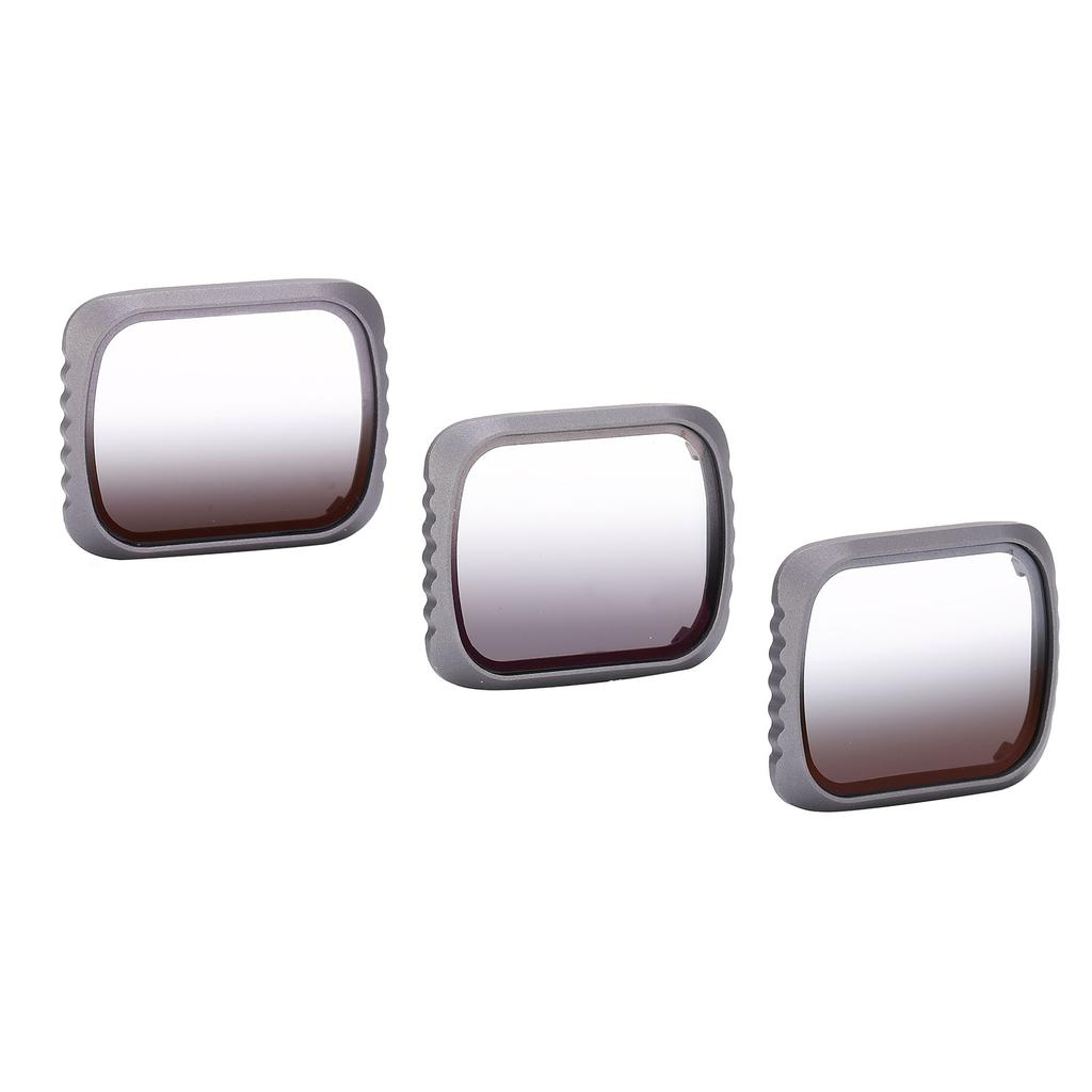 JUNESTAR 3PCSSet GND 8 GND 16 GND 32 Gradient Filter Optical Glass Lens for Mavic Air 2S