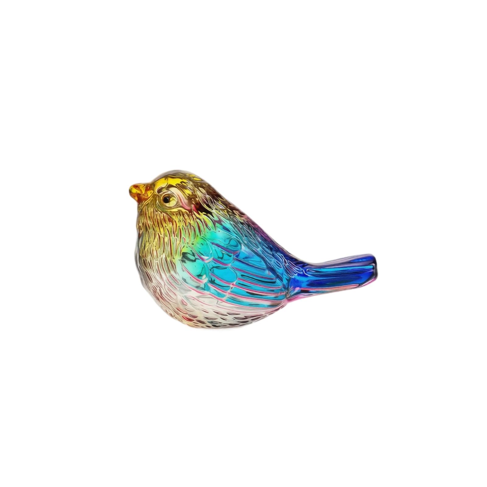 

Crystal Bird Figurine Decorative Sculpture Minimalist Creative Design Tabletop Ornament for Home Office Desk Shelf Display One Size