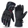 Winter Motorcycle Gloves for Men Women Thermal Windproof Waterproof Riding Glove Impact Resistant Fleece Lined Cold Weather Gear