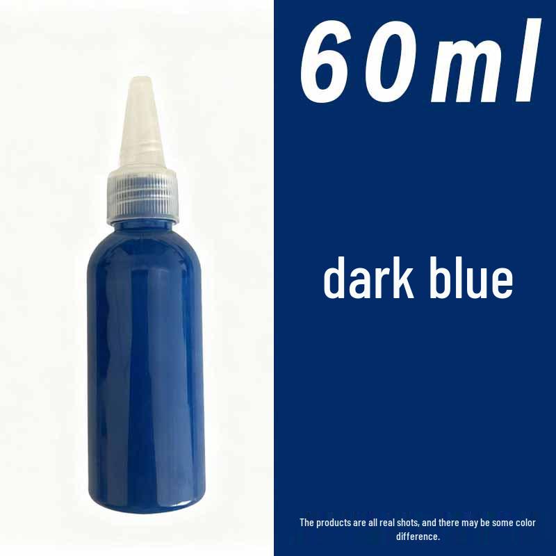 60ml Acrylic Paint Set for Kids - Pointed Bottle for DIY Plaster Dolls & Wall Texture Painting