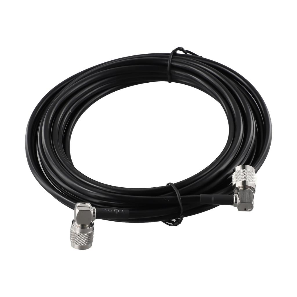 Cable de Antena GPS de 16.5 pies TNC Macho RA a Macho Ángulo Recto Para RTK GNSS