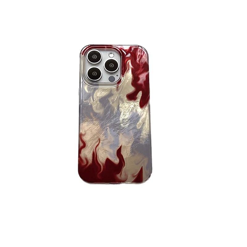 Halo Flame für IPhone17 Vereinfachte 16PRO/15 Handyhülle für Apple 14promax Neue Edition