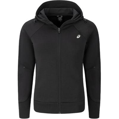 Sportlicher Lifestyle Serie Feuchtigkeitstransport Schnelltrocknend Bequem Kapuzenjacke Damen Jacken Schwarz 2032D248-001