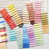 200-2400Sheets Transparent Index Creative Memo Pads Office School Stationery Self-Adhesive Stickers Posted It Sticky Note Pads