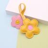 Flower Key Vegan Leather Ombre Findings Y2K Bag Charm Crafting Leathercrafting Guild Supplies Festival Bag