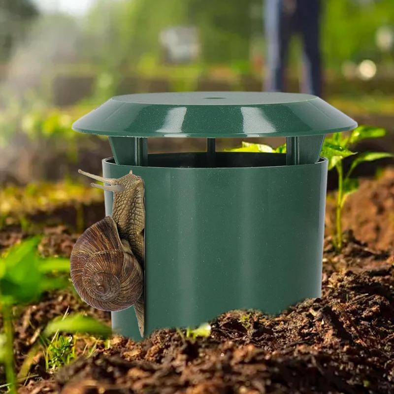 1/20pcs Snail Trap Catcher Garden Slug Cage Snail Cage Slug Pest Repeller Reusable Plastic Snail Trap Plants Farm Protector Tool