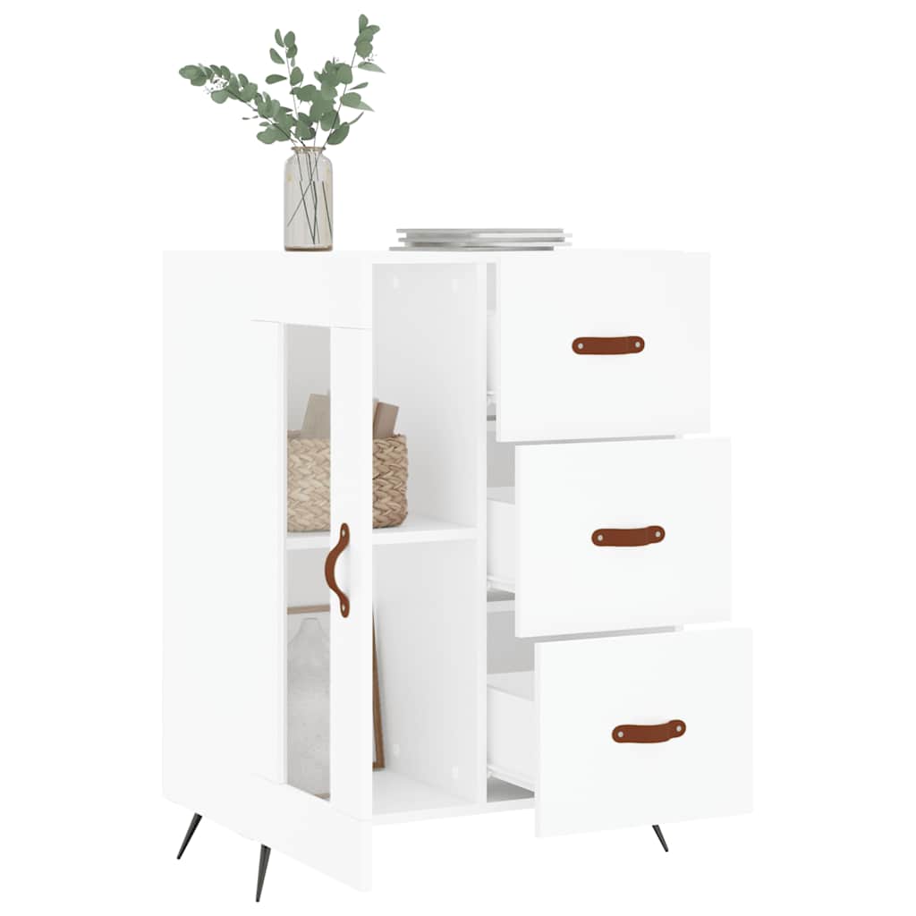 vidaXL Sideboard Weiß 69,5x34x90 cm Holzwerkstoff