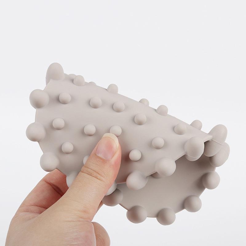 Silicone Soap Dish With Drain, Bar Soap Holder For Shower,Bathroom And Kitchen Sink Organizer,Self Draining Waterfall Soap Tray