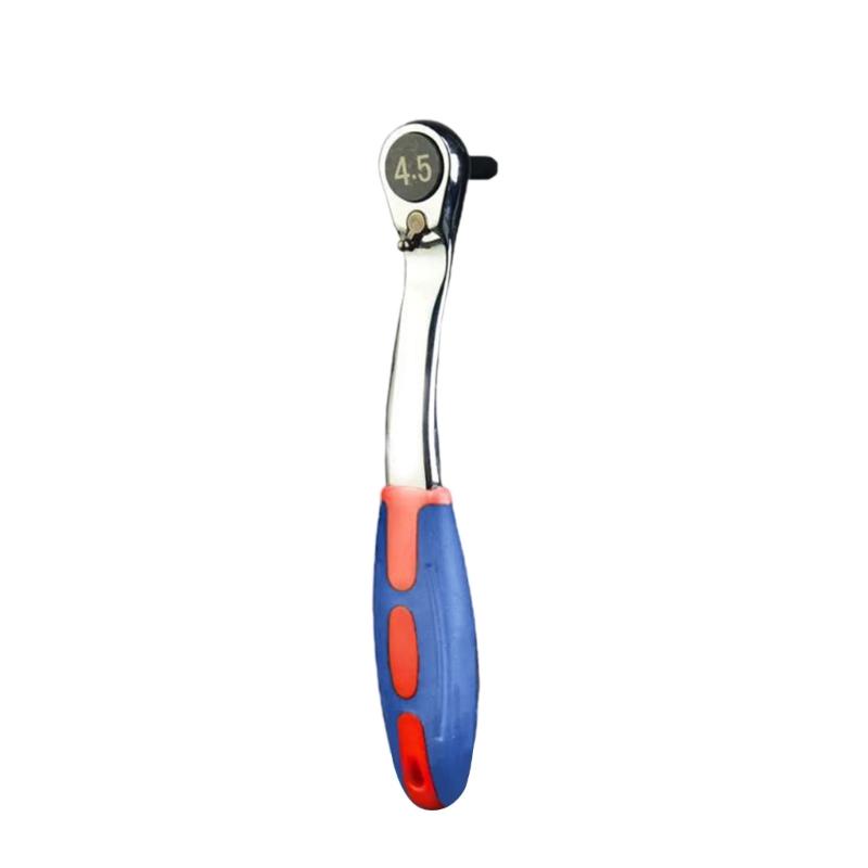 Mini Ratchet Wrench 72 Teeth Quick Socket Batch Head Ratchet Wrench Rod Screwdriver Bit Tool Wrench Repair Hand Tool