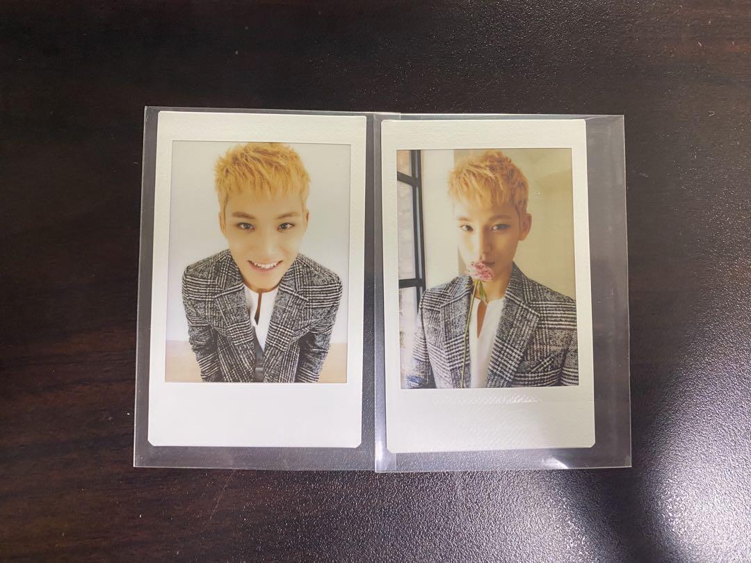 

[USED] SEVENTEEN Mingyu trading card screening instant photo