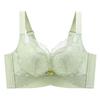 Mulberry silk non-magnetic steel ring bra, small breasts gathered, upper support, breathable, anti-sagging, sub-breasts underwear women's bra