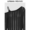 Women's Sequin Knit Off-Shoulder Top