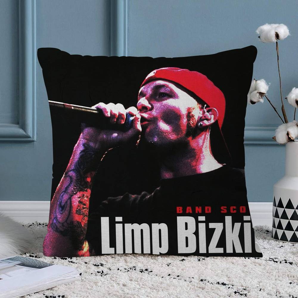 PC Limp Bizkit Pillow Cushion Cover Pillowcase Living Room Sofa Home Decor Customized