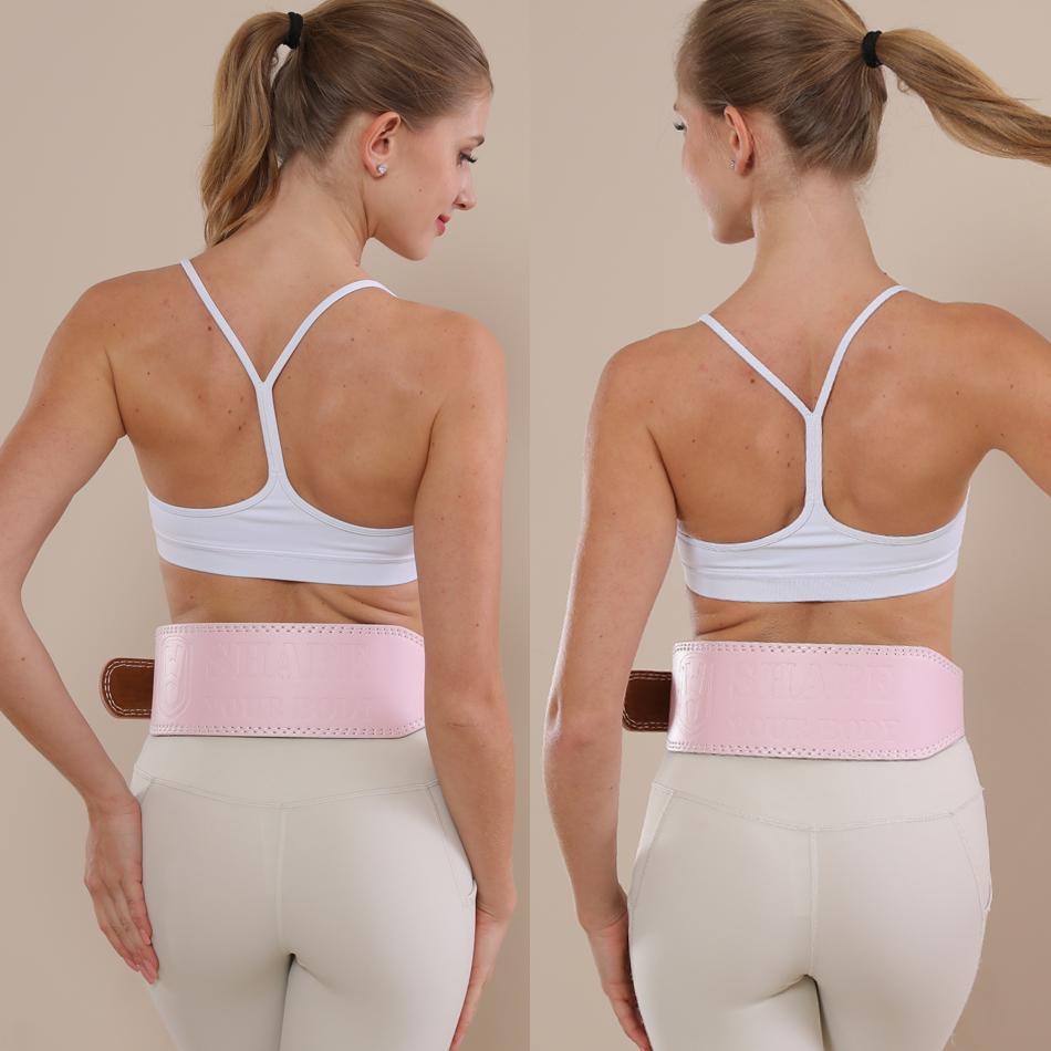 Gym Fitness Spona Vzpírací pás Pásy na dřepy Trénink s činkami Kulturistika Chránič bederní ortézy