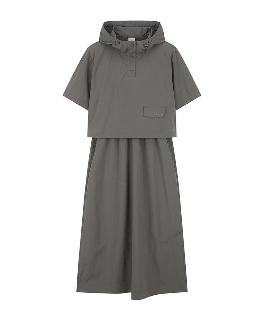 Allaeseuka Women'S Alaska Hooded Dress 4 Woven_Pag2Oo2430