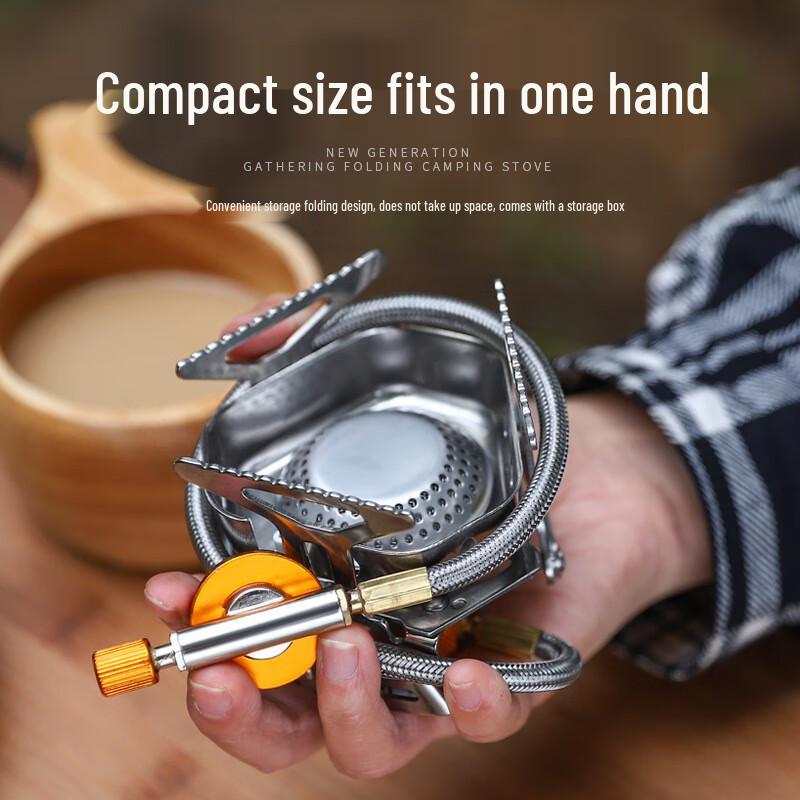 ZISIZ Windproof Split Gas Camping Stove