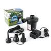 Electric Air Pump with 3 Nozzles 110V AC/12V DC Portable Quick Fill Perfect Inflator Deflator Pumps for Inflatables