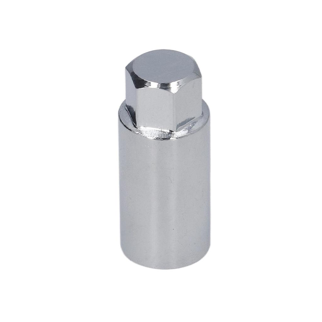 M12x1.5 Lug Nuts with Socket Adapter Aluminum Alloy 42mm   19Hex for JDM Racing   Replacement for  