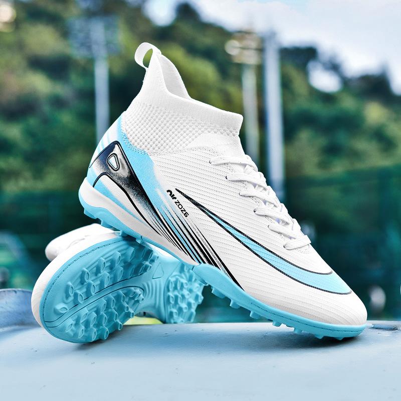 Football shoes new outdoor sports AG long nails TF broken nails competition training grass football shoes factory 2025
